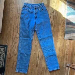 Rocky Mountain Clothing Co Vintage High-Waisted Blue Denim Jeans size 9L